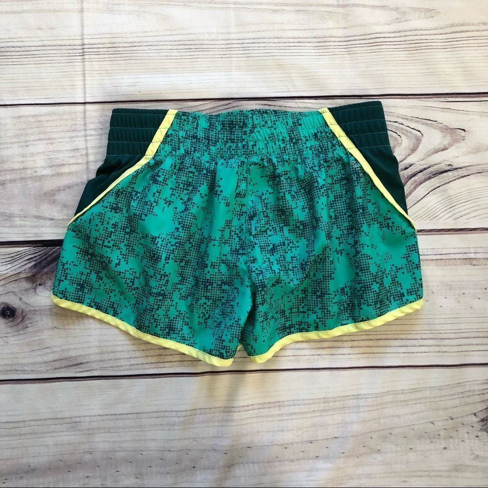 Nike Green Patterned Dri-Fit Shorts Small - Picture 4 of 4